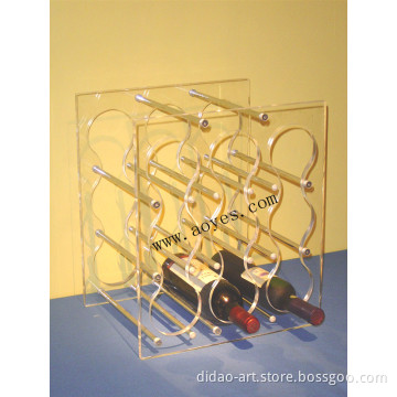 Acrylic Wine Rack (AUW024-3)